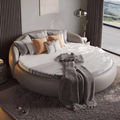 Modernes rundes Design-Polsterbett