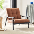 Stilvoller Retro-Lounge-Sessel in Braun