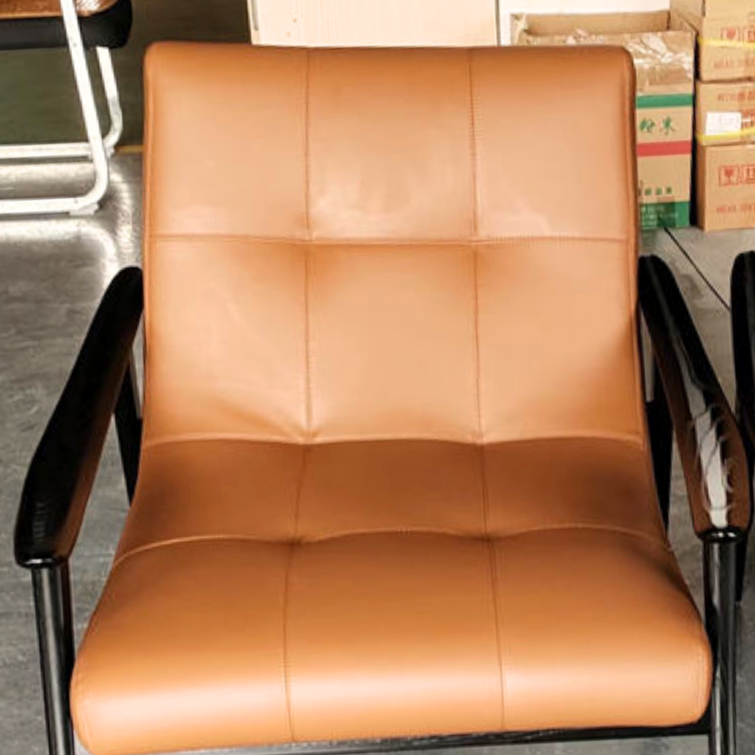 Stilvoller Retro-Lounge-Sessel in Braun